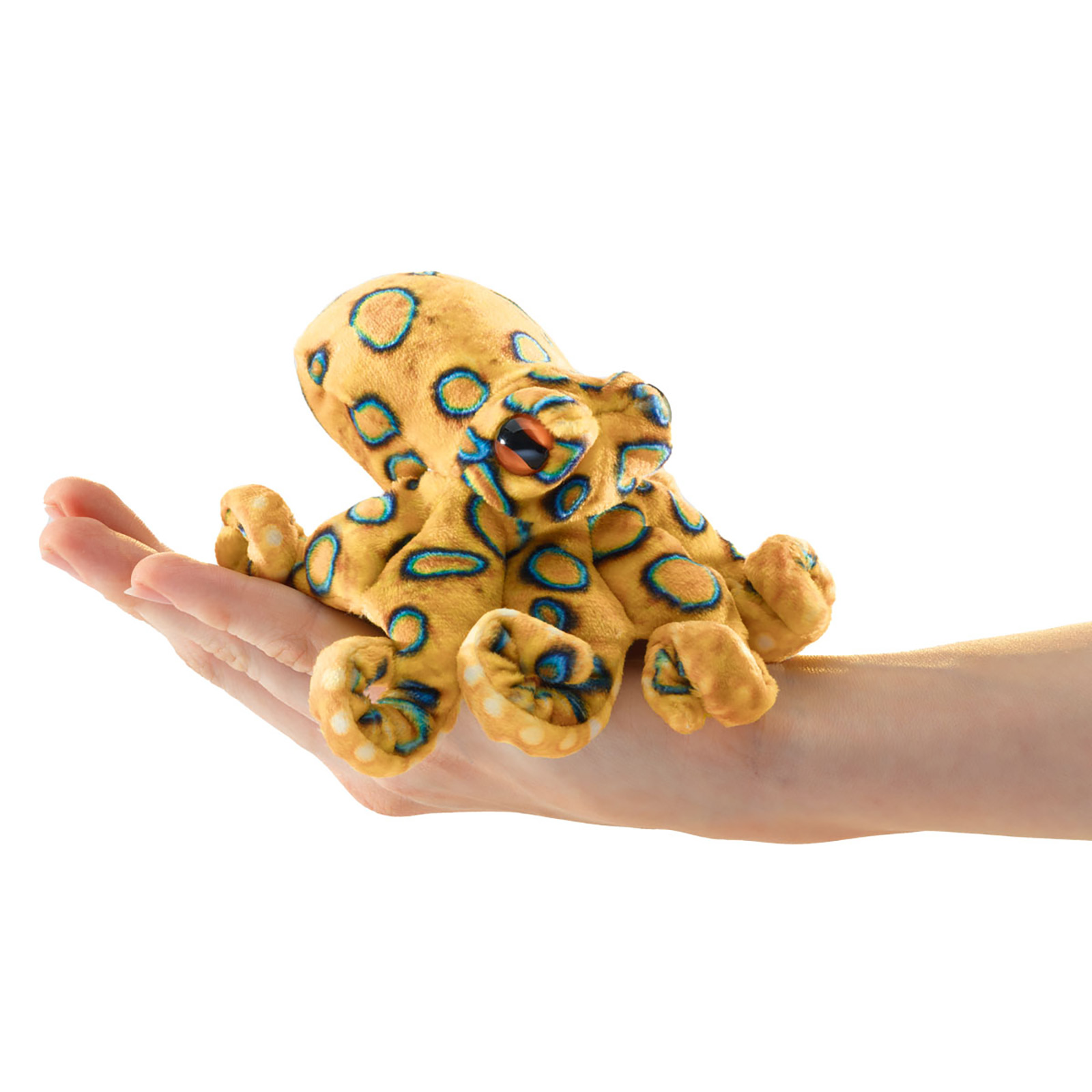 Folkmanis finger puppet mini blue-ringed octopus